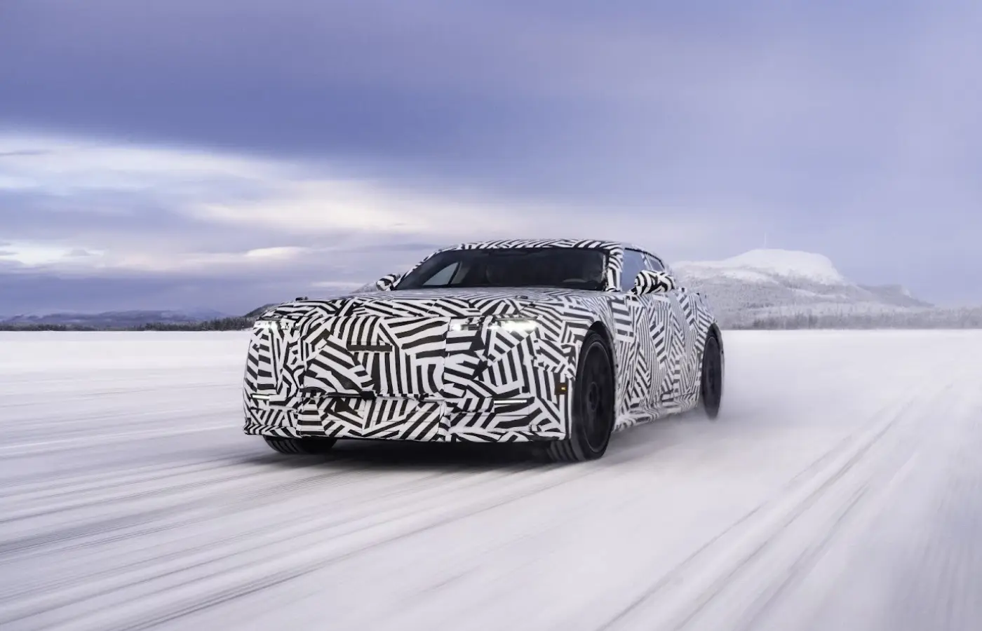 Jaguar's new electric four-door GT is starting its Arctic Winter testing phase.
